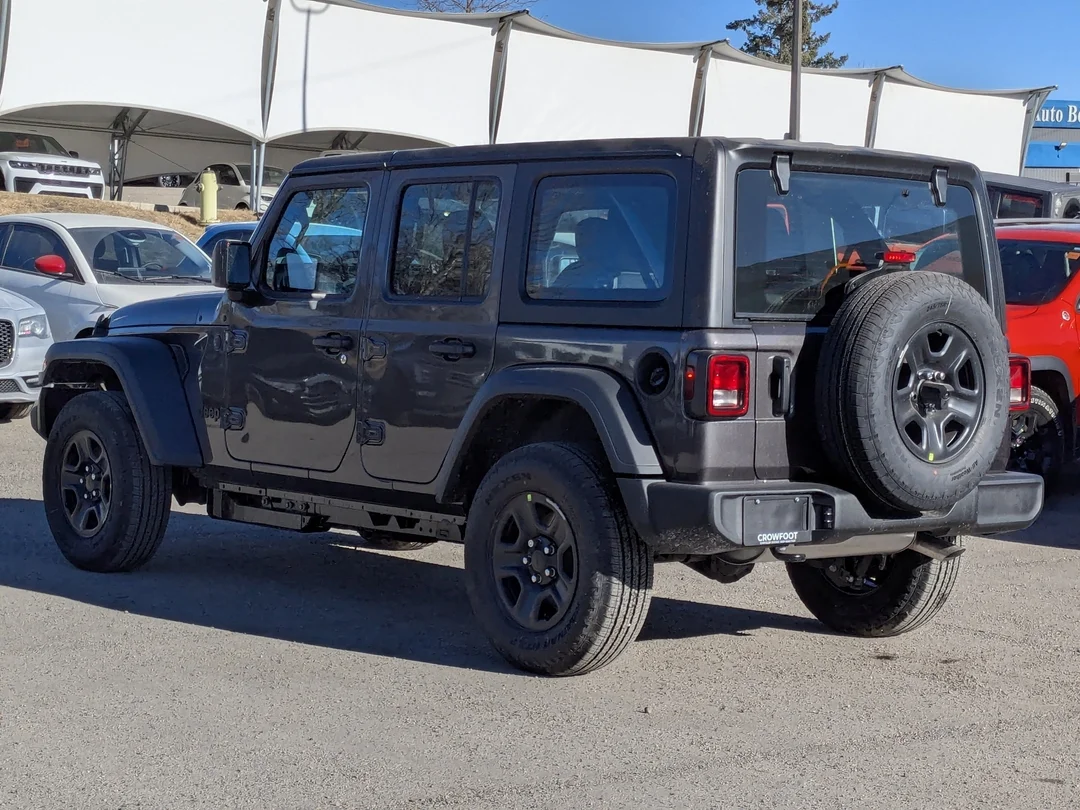 New 2026 Grey Jeep Sport - - 4x4 - 3.6L V6 Engine - 12.3 Uconnect 5 - 3- Piece Hardtop & More! image 6