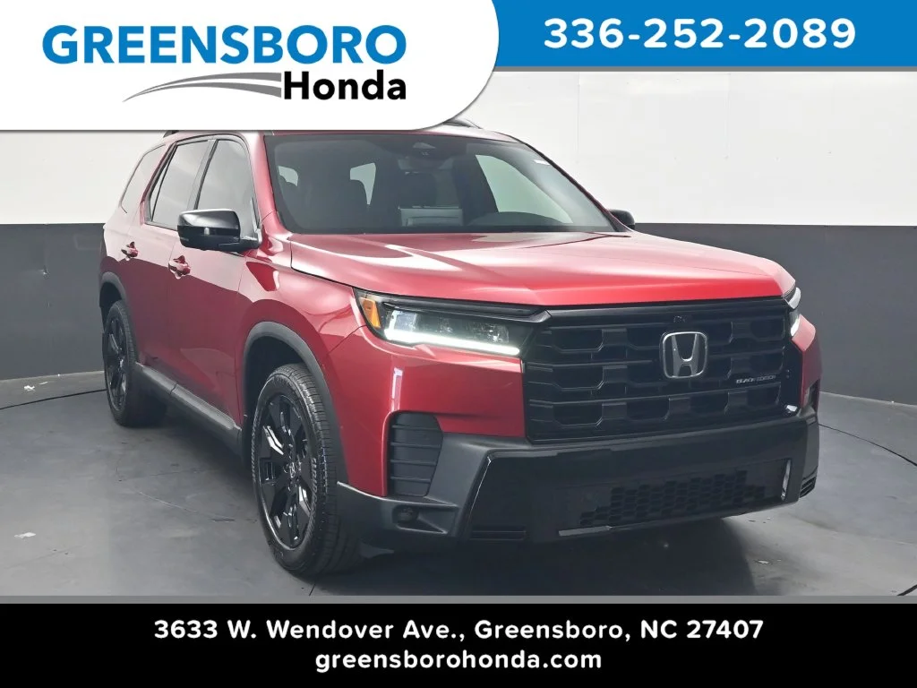 New 2026 Radiant Red Metallic II Honda Black Edition image 1