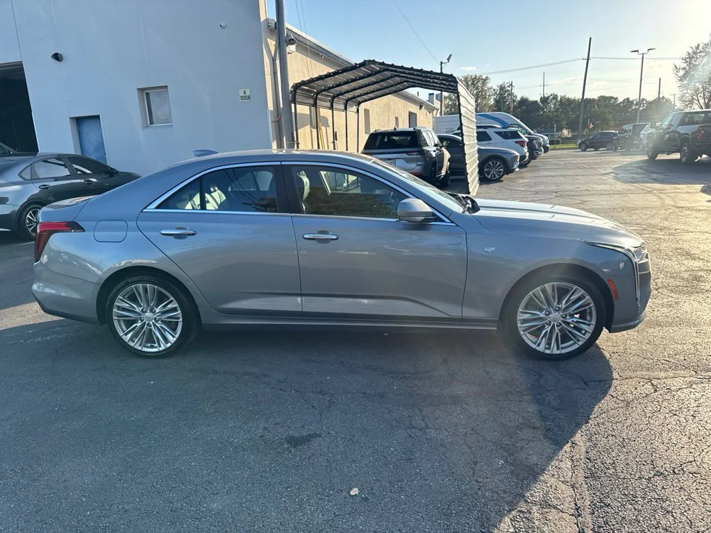 Used 2023 Silver Cadillac Premium Luxury image 8