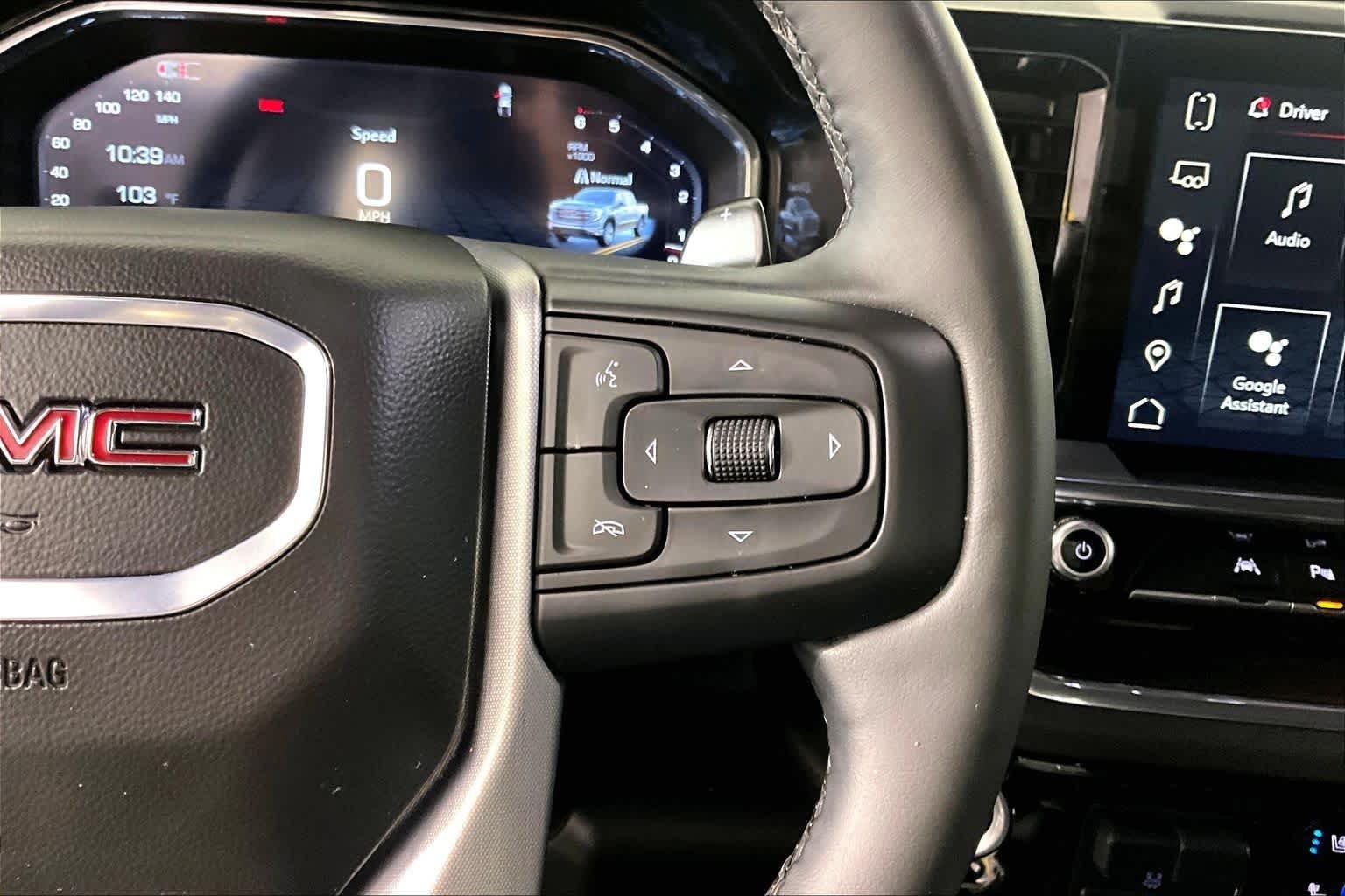 Used 2024 White Frost Tricoat GMC SLT image 23