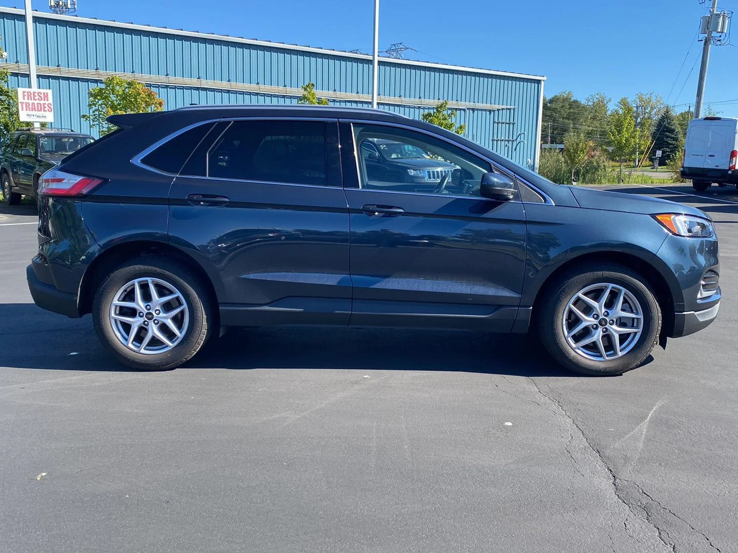 Used 2024 Stone Blue Ford SEL image 11