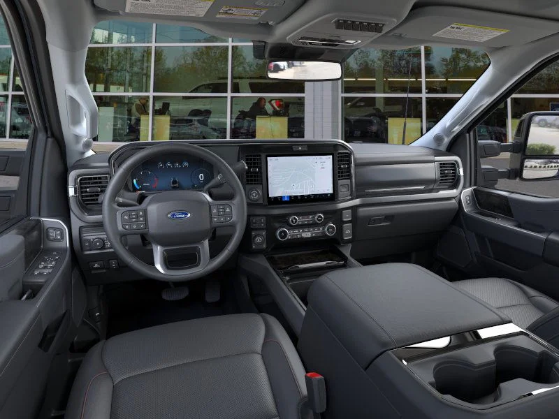 New 2025 Glacier Gray Metallic Tri-Coat Ford F-350® Lariat® image 9