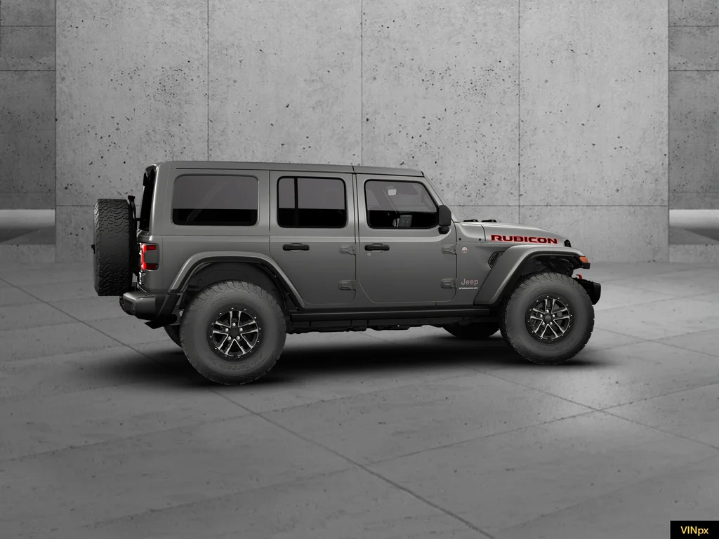 New 2026 Granite Crystal Metallic Clear-Coat Exterior Paint Jeep Rubicon X image 12