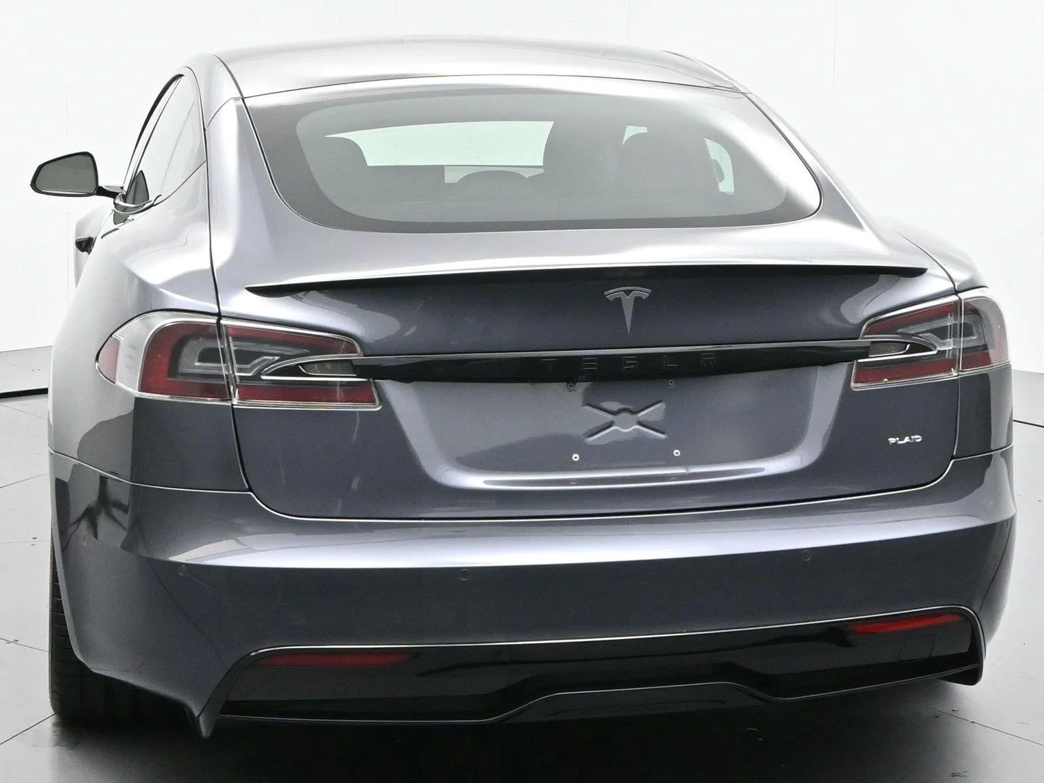 Used 2021 Midnight Silver Metallic Tesla Plaid image 6