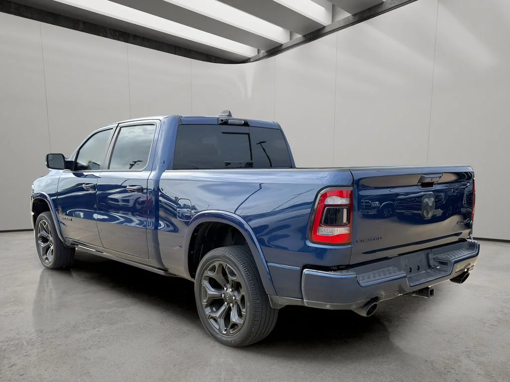 Used 2021 Patriot Blue Pearlcoat Ram Limited image 3
