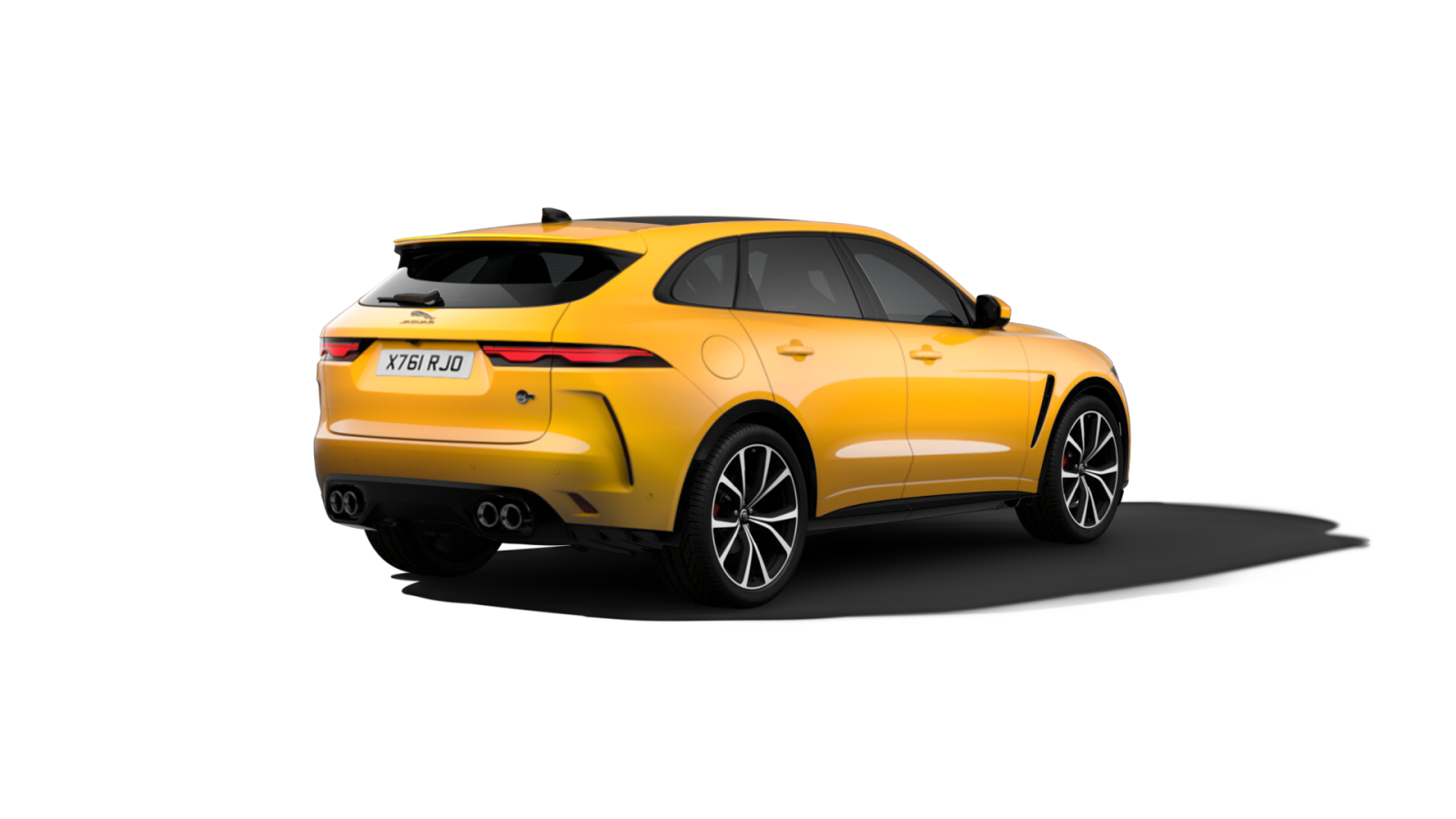 New 2026 Sorrento Yellow in Gloss Finish JAGUAR SVR 575PS image 2