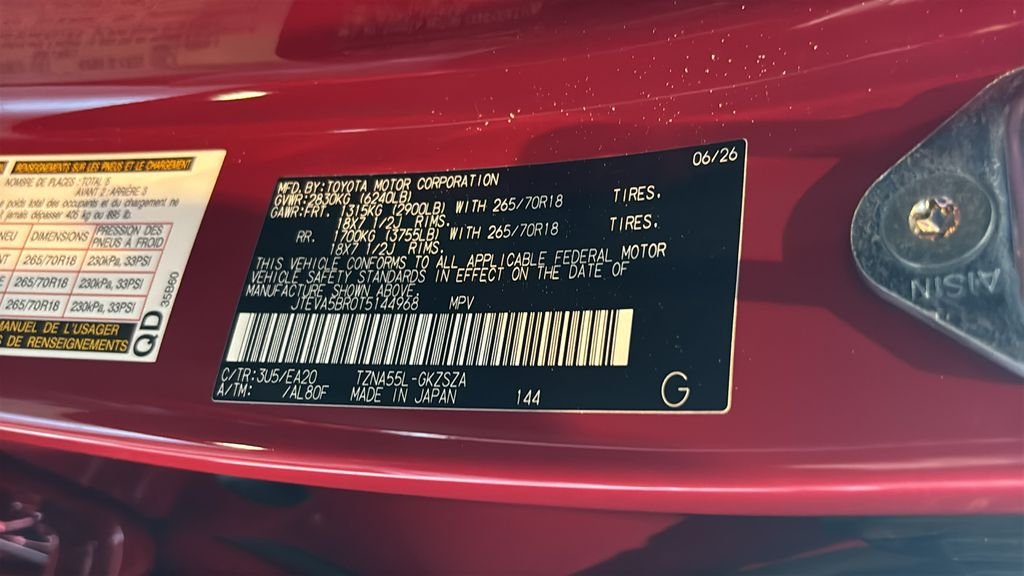 New 2026 Supersonic Red <sup>1</sup> Toyota  TRD Off-Road Premium image 35