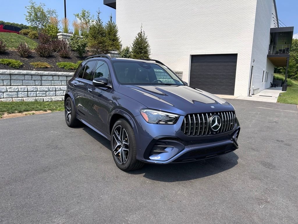 Used 2025 Blue Mercedes-Benz GLE 53 AMG® image 1