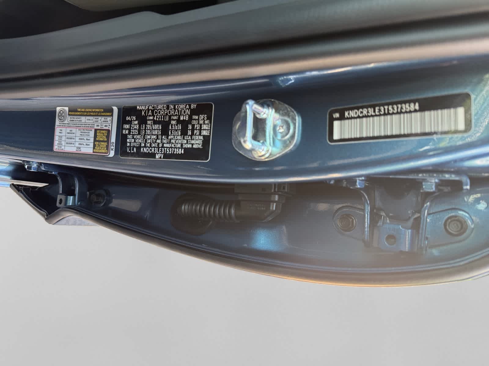 New 2026 Mineral Blue Kia EX image 25