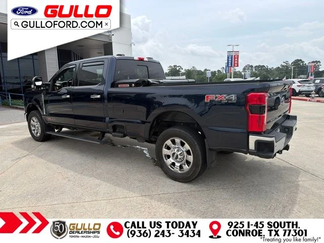 Used 2024 Antimatter Blue Metallic Ford Lariat image 5