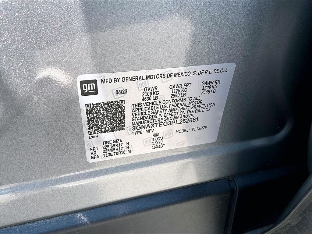 Used 2023 Sterling Gray Metallic Chevrolet LT image 32