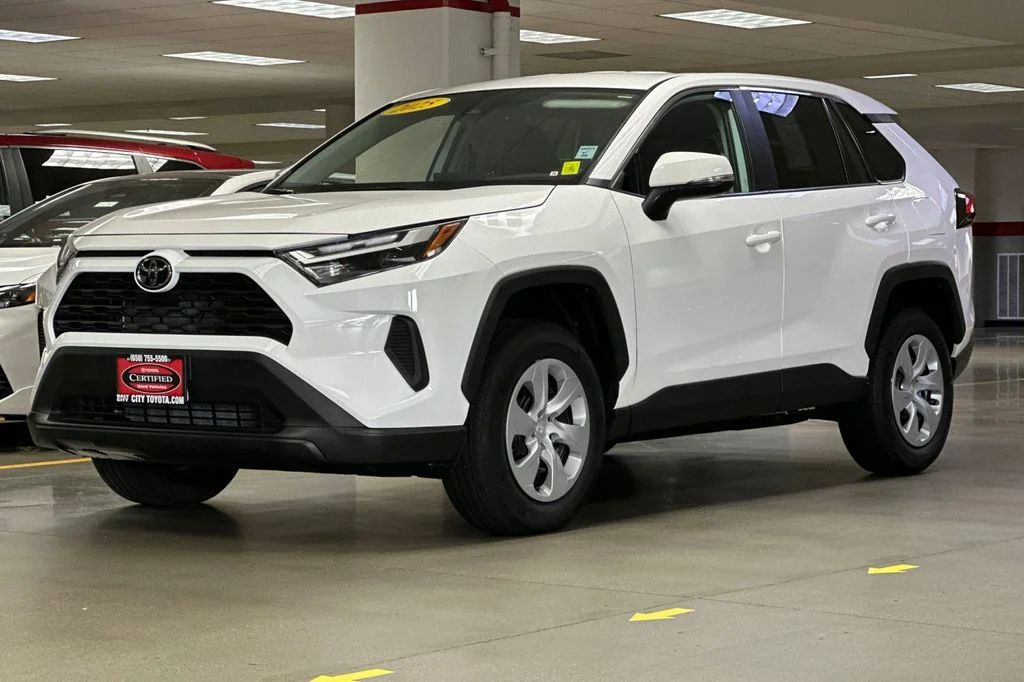 Certified Used 2025 White Toyota LE image 8