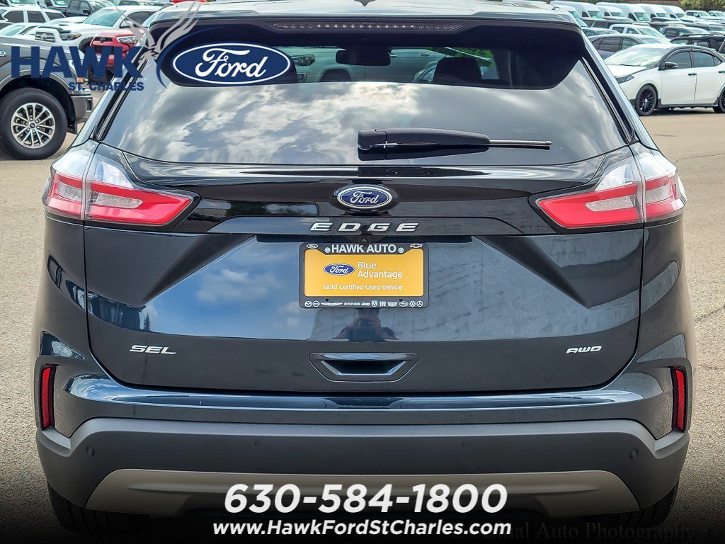 Certified Used 2023 Blue Metallic Ford SEL image 5