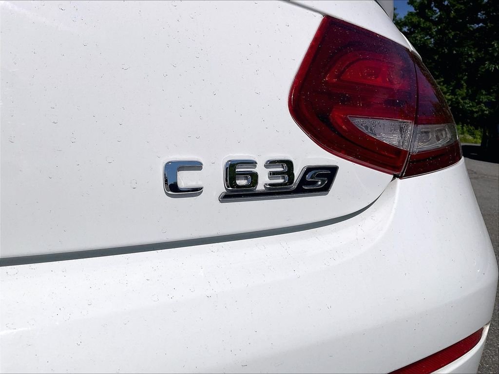 Used 2018 Polar White Mercedes-Benz C 63 S AMG® image 26