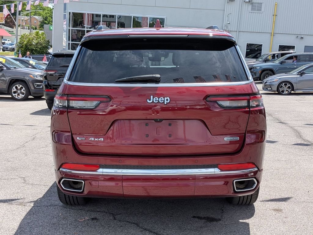 Used 2021 Red Jeep Overland image 7