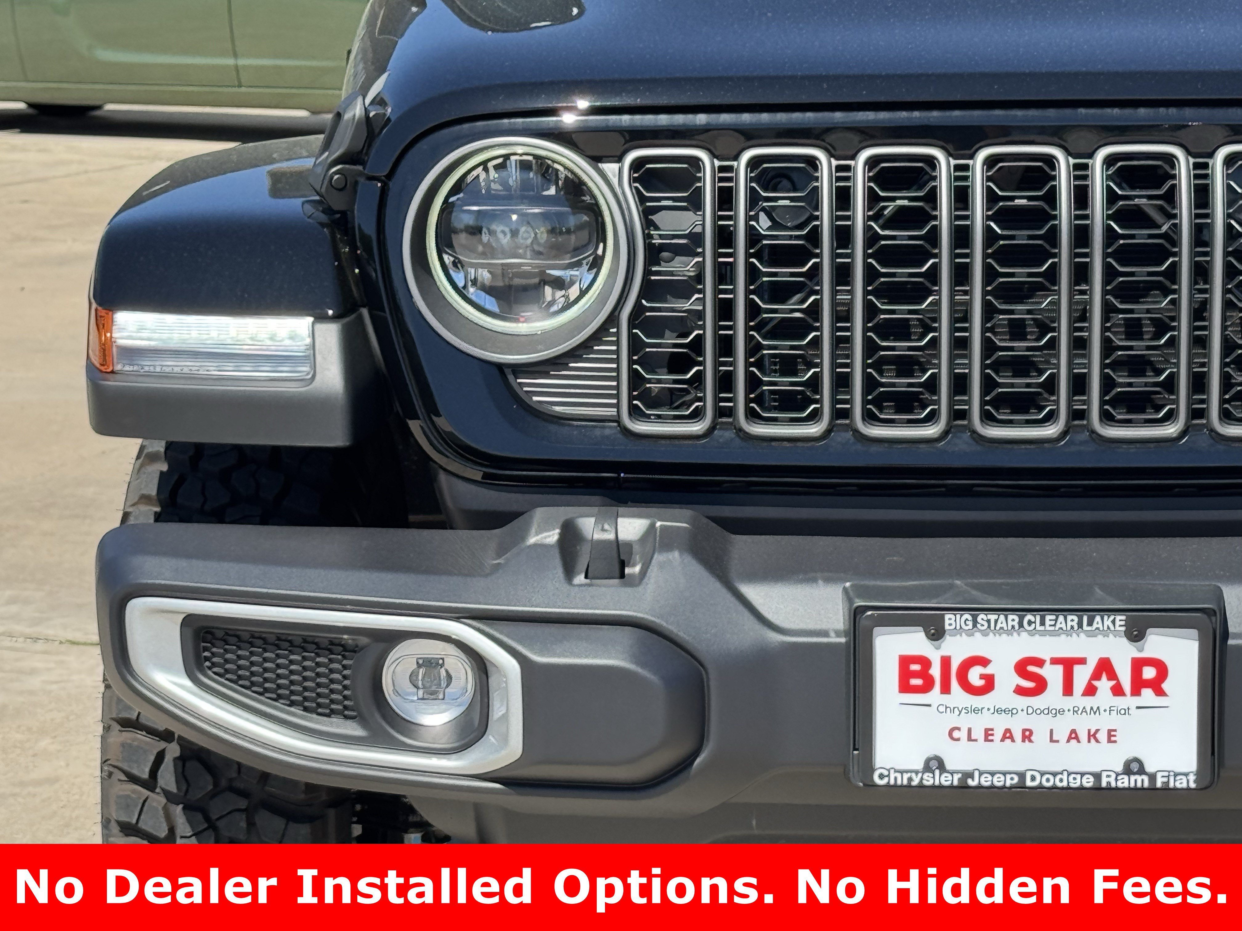 New 2026 Black Clear-Coat Exterior Paint Jeep Texas Trail image 5