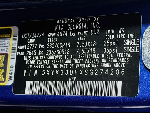 Certified Pre-Owned 2025 Kia Sportage EX