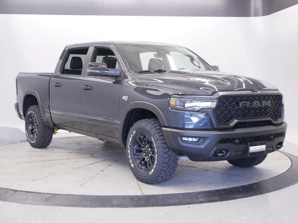 New 2026 Forged Blue Metallic Exterior Paint Ram Rebel image 9