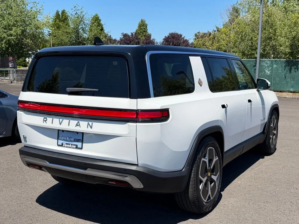 Used 2024 Glacier White Rivian Adventure image 7
