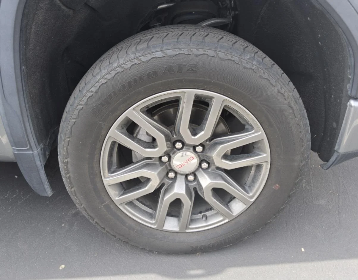 Used 2021 SATIN STEEL METALLIC GMC AT4 image 13