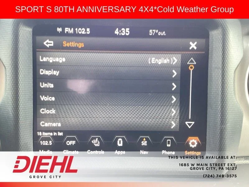 Used 2021  Jeep 80th Anniversary image 33