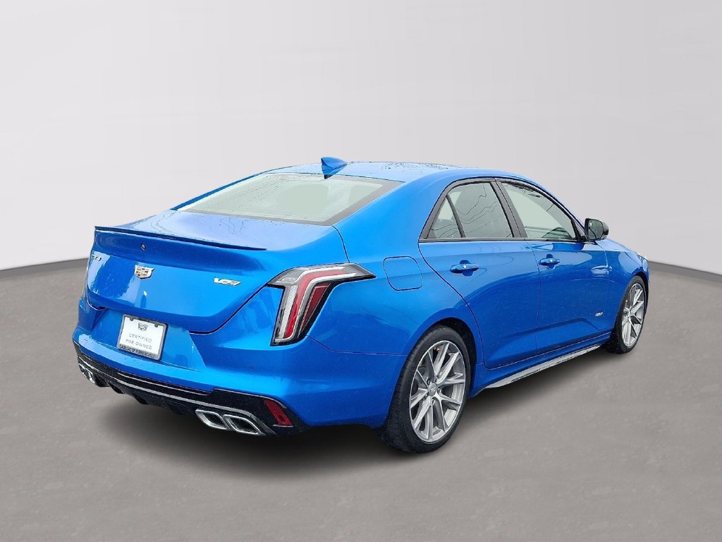 Certified Used 2024 Coastal Blue Metallic Cadillac V-Series image 6