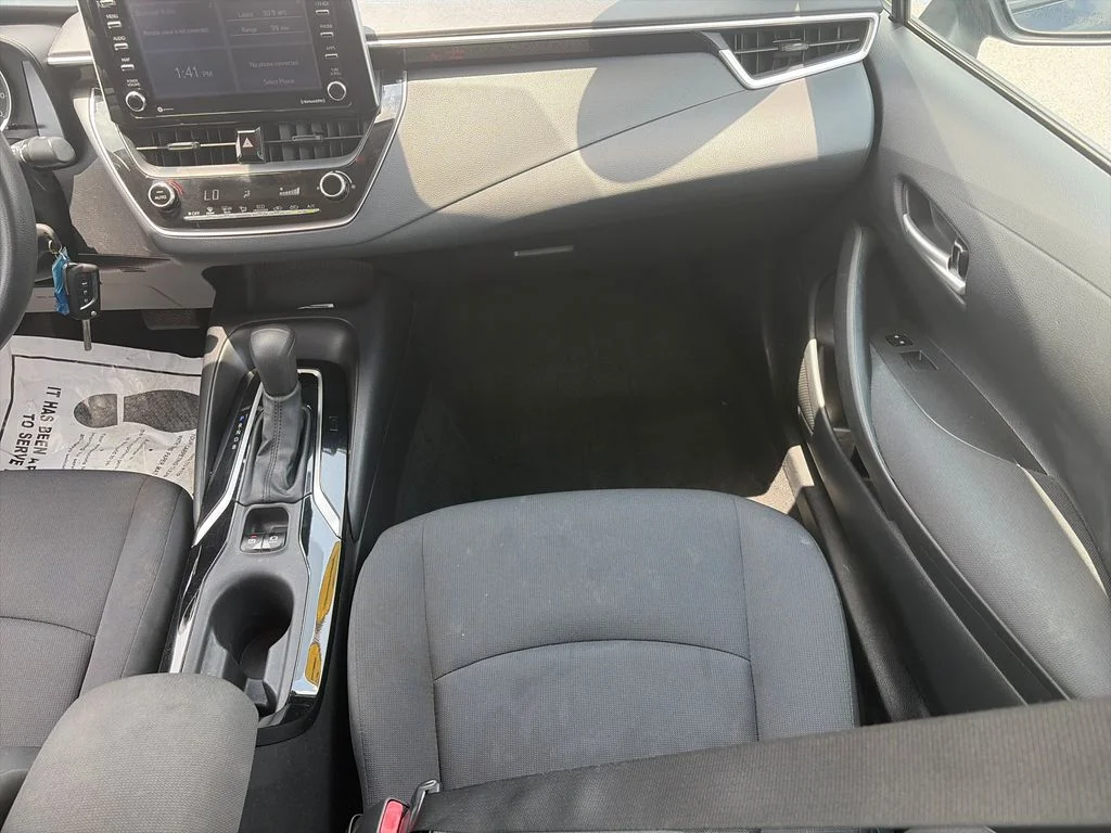 Used 2021 Blue Toyota LE image 18