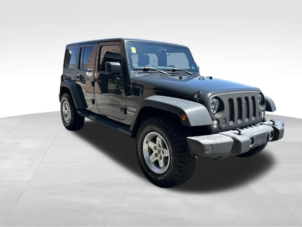 Used 2018 Gray Jeep Unlimited Sport image 8
