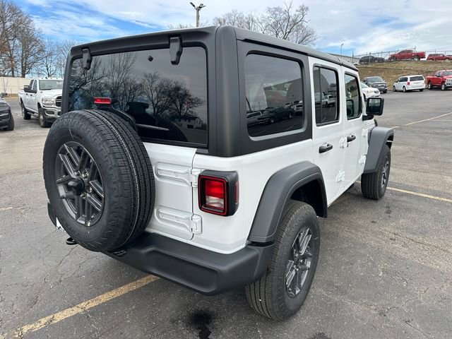 New 2026 Bright White Clear-Coat Exterior Paint Jeep Sport S image 5