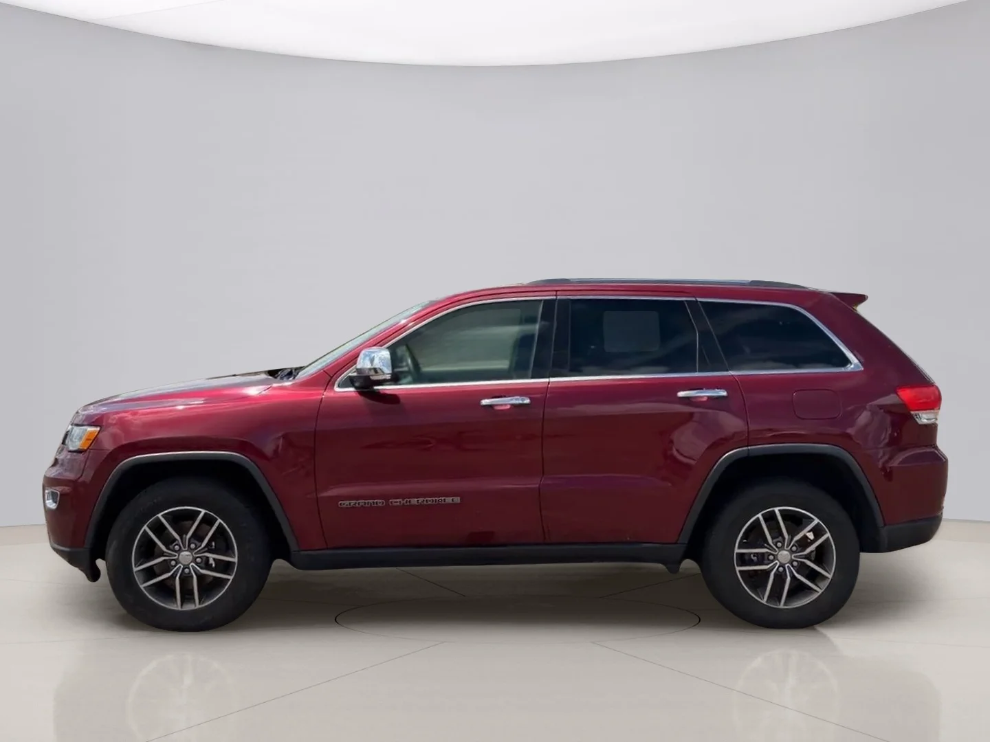 Used 2017 Red Jeep LIMITED image 2