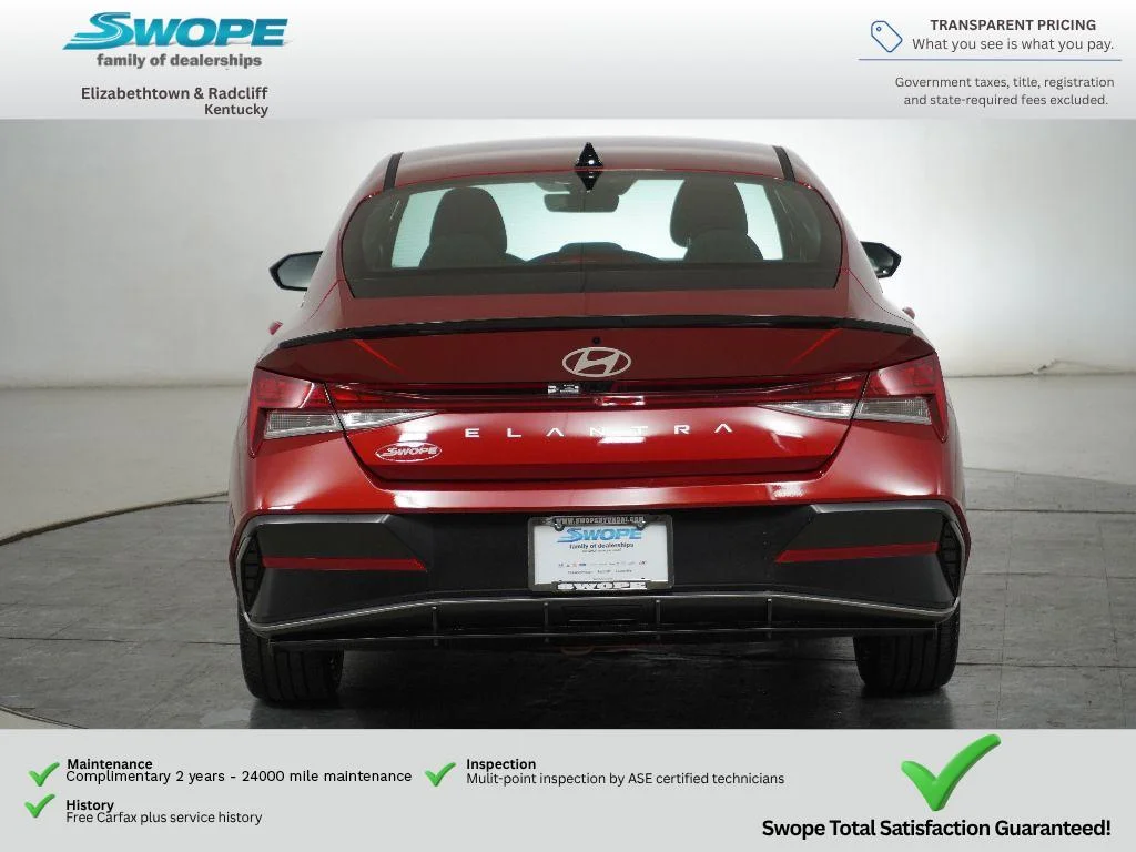 New 2026 Ultimate Red Hyundai SEL Sport Premium image 4