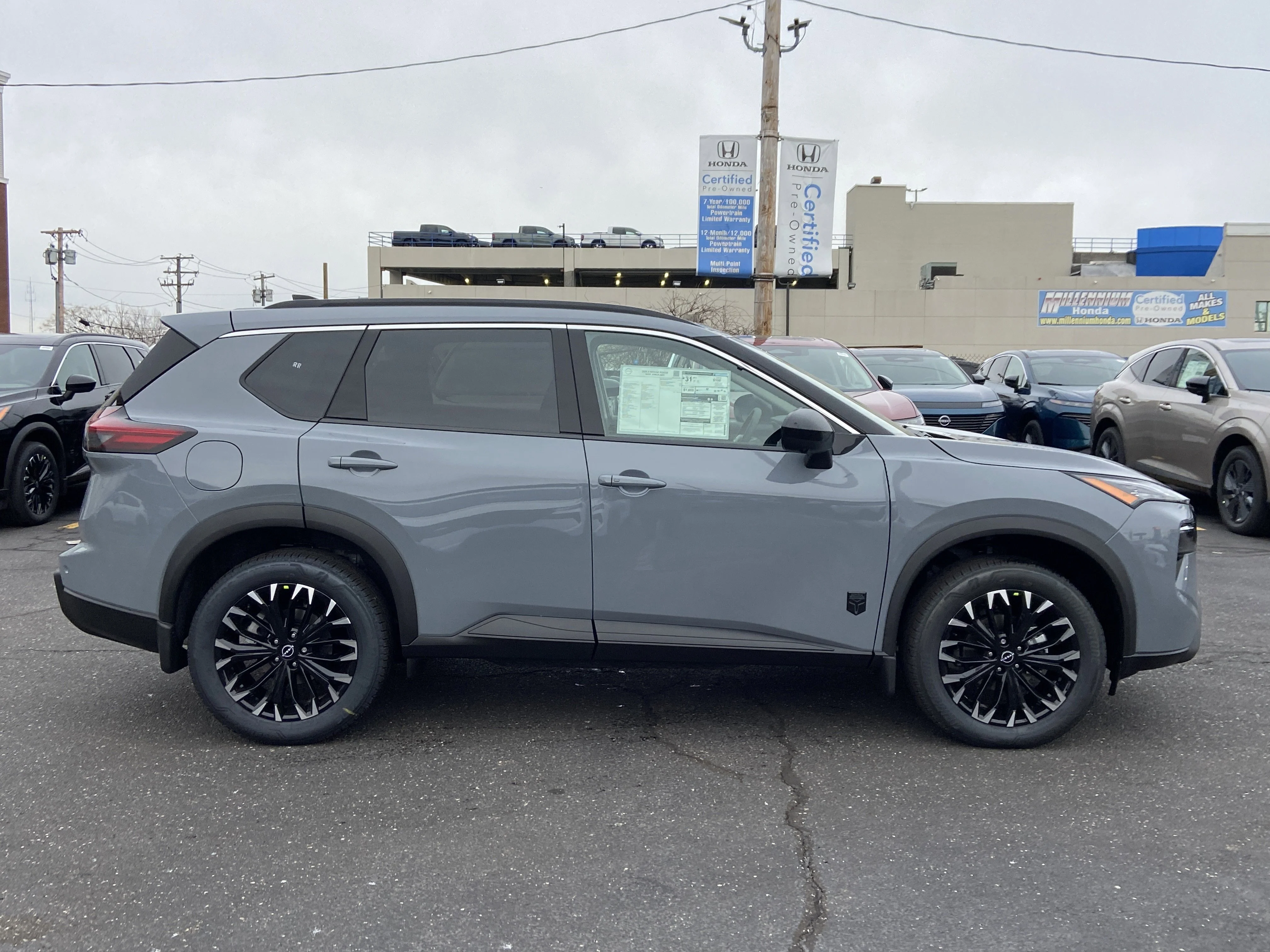 New 2026 Boulder Gray Pearl Nissan Dark Armor image 3