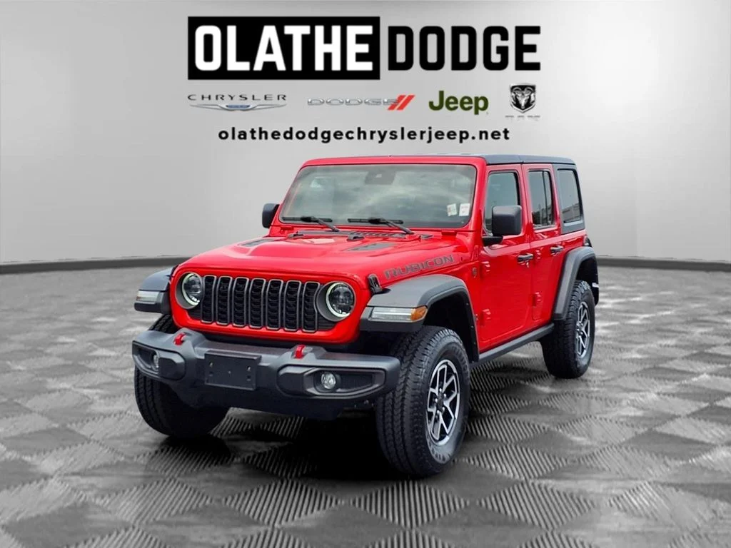 Used 2024 Red Jeep Rubicon image 1