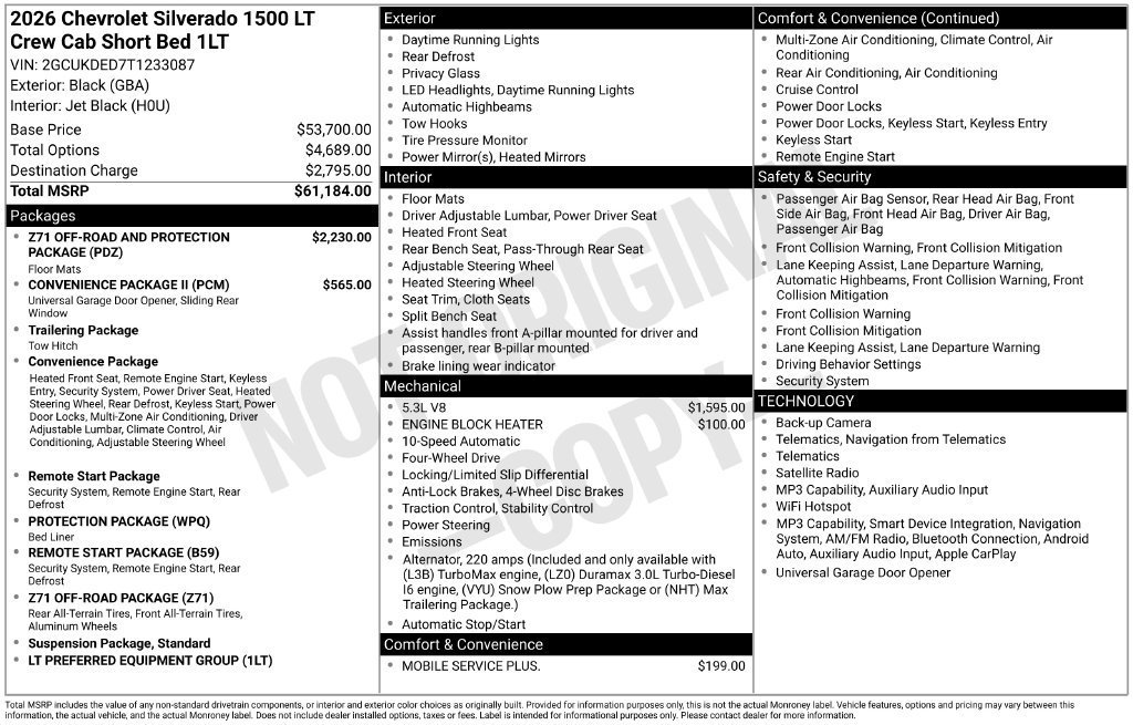 2026 Chevrolet Silverado 1500 LT - Photo 26