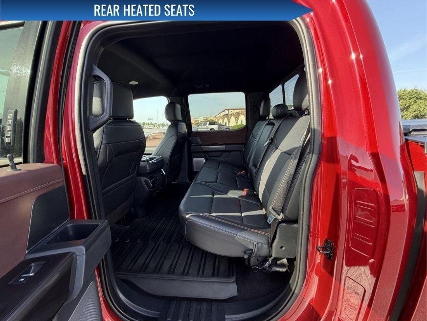 Used 2021 Rapid Red Metallic Tinted Clearcoat Ford LARIAT image 27