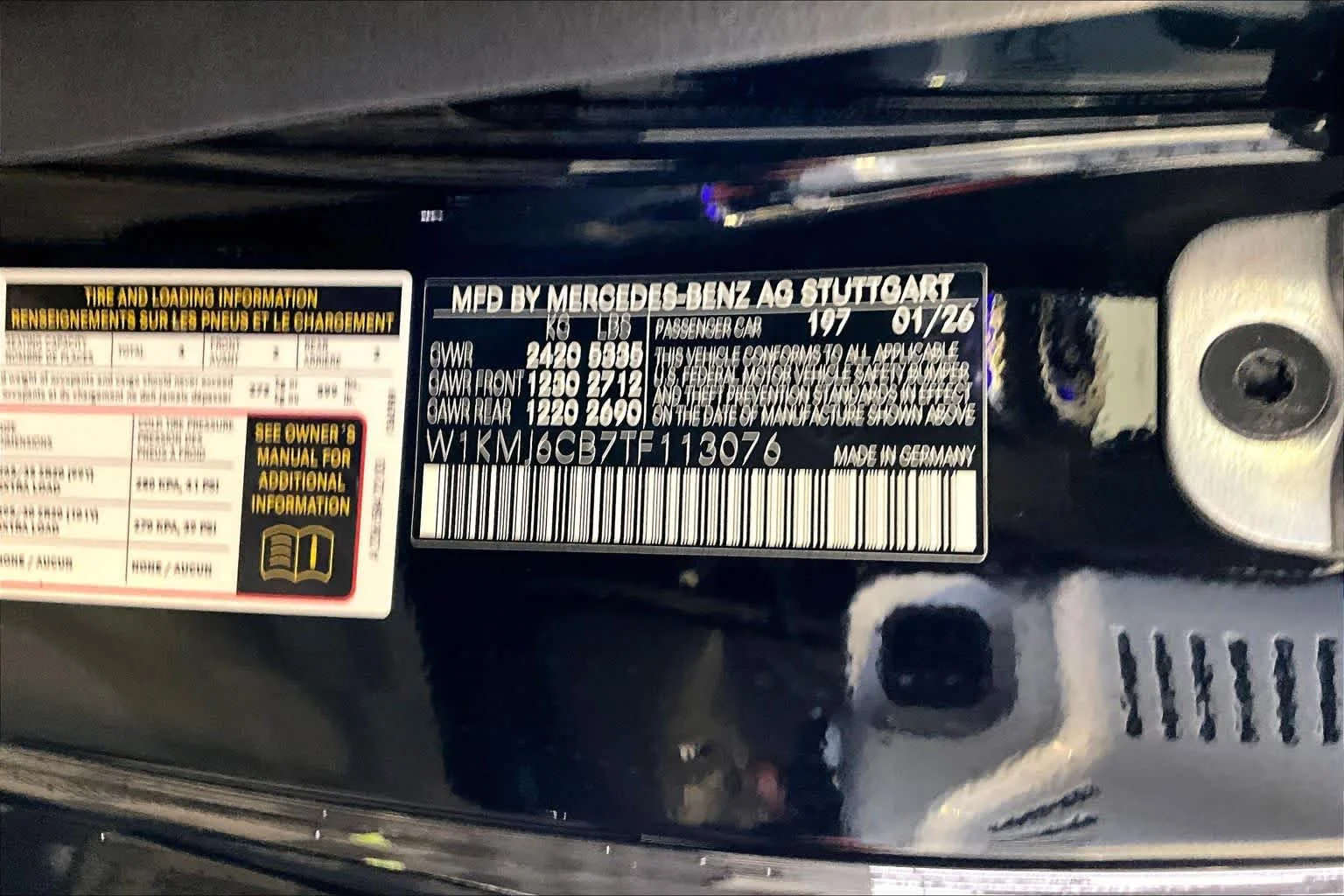 New 2026 Obsidian Black Metallic Mercedes-Benz AMG® CLE 53 image 12
