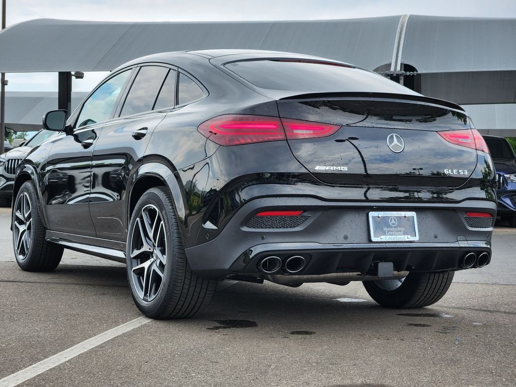 New 2026 Obsidian Black Metallic Mercedes-Benz AMG® GLE 53 COUPE image 6