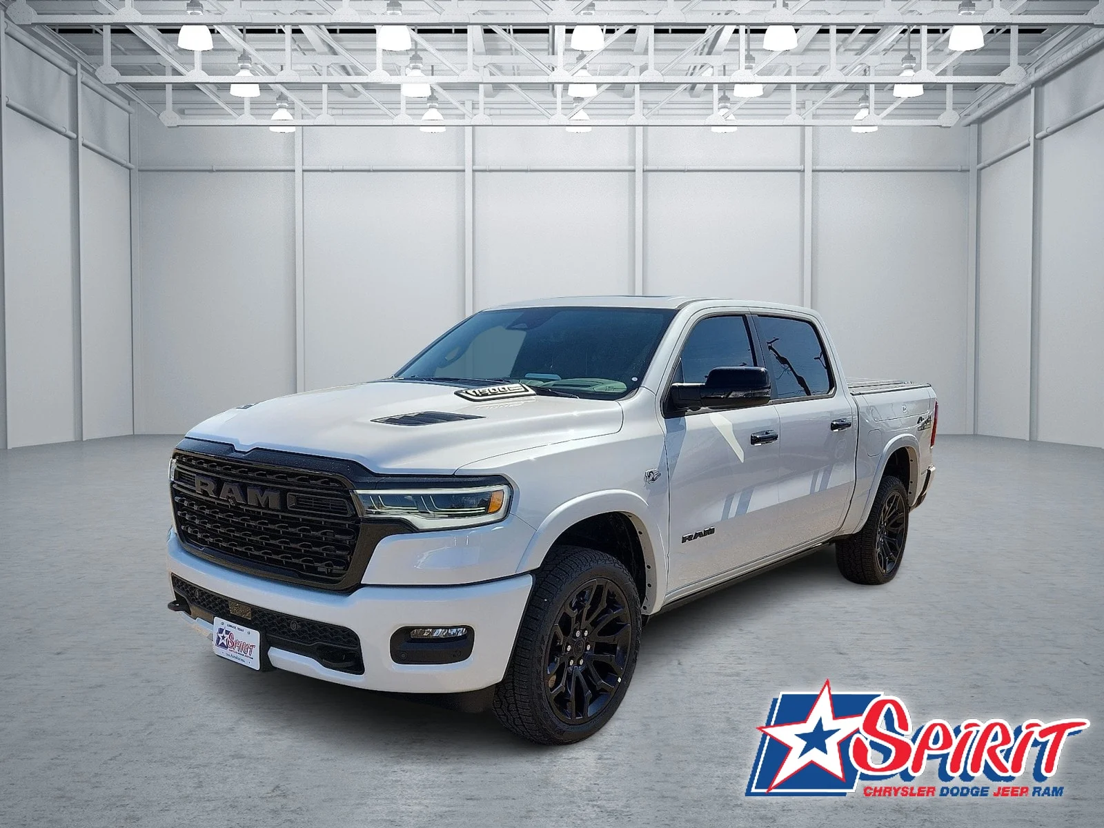 New 2026 PWD Ivory White Ram LIMITED CREW CAB 4X4 5