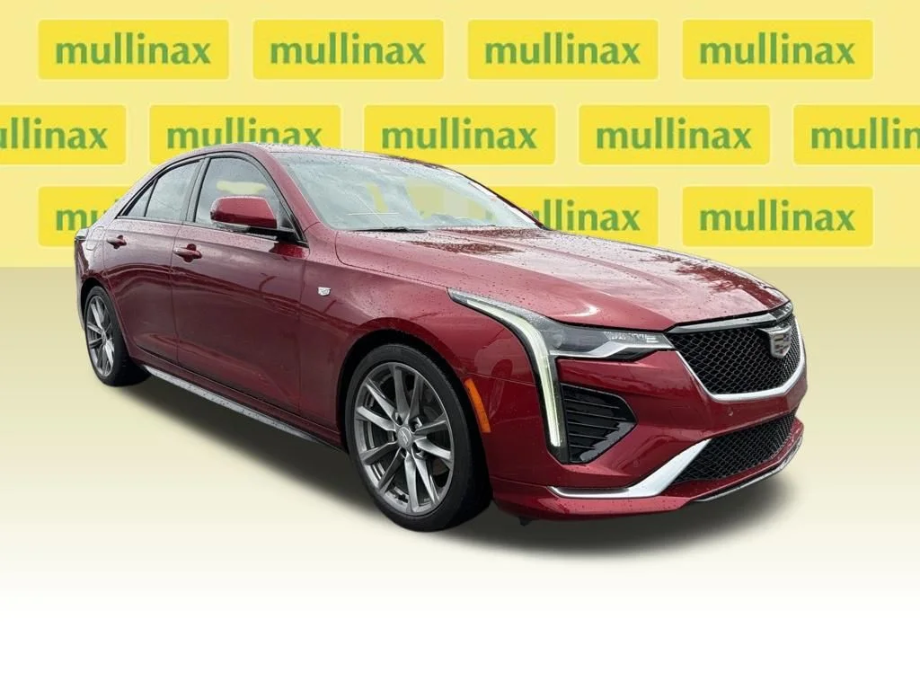 Used 2021 Red Cadillac Sport image 1