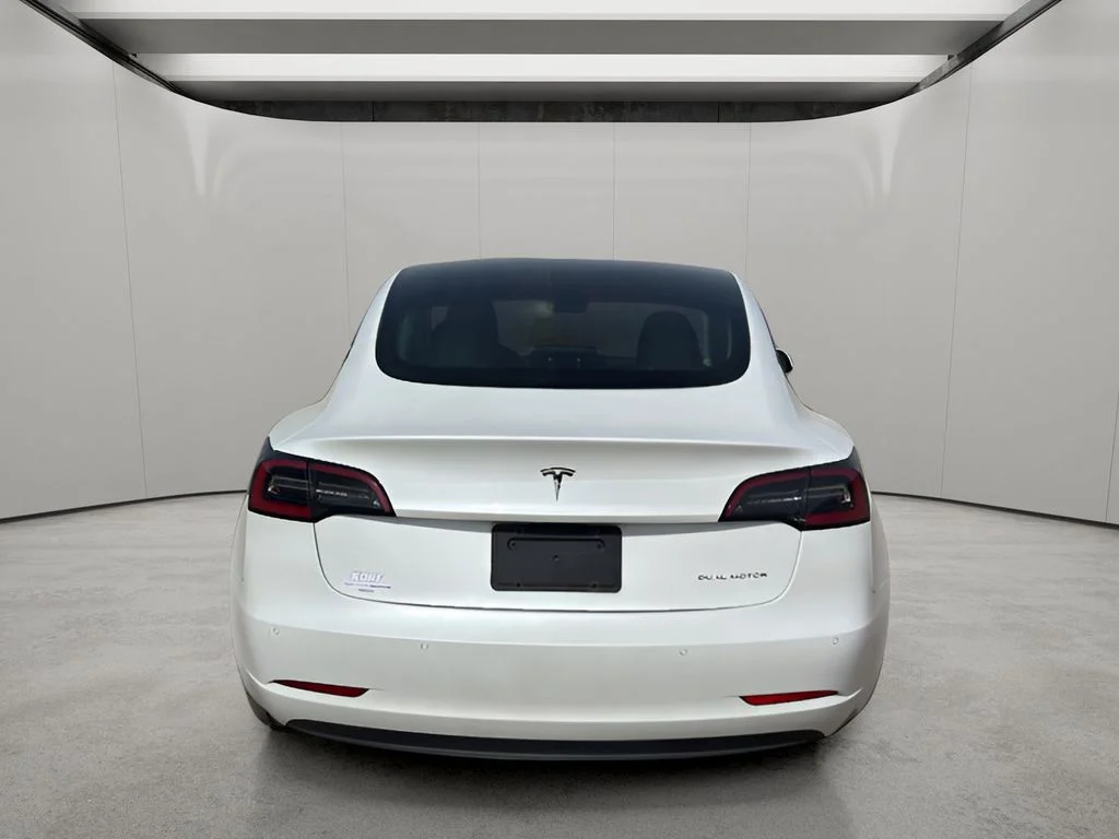 Used 2021 Pearl White Multi-Coat Tesla Long Range image 4