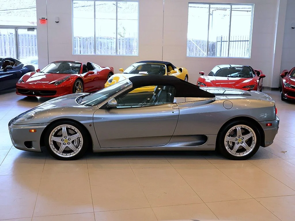 Pre-Owned 2002 Ferrari 360 Modena Spider 2D Convertible in