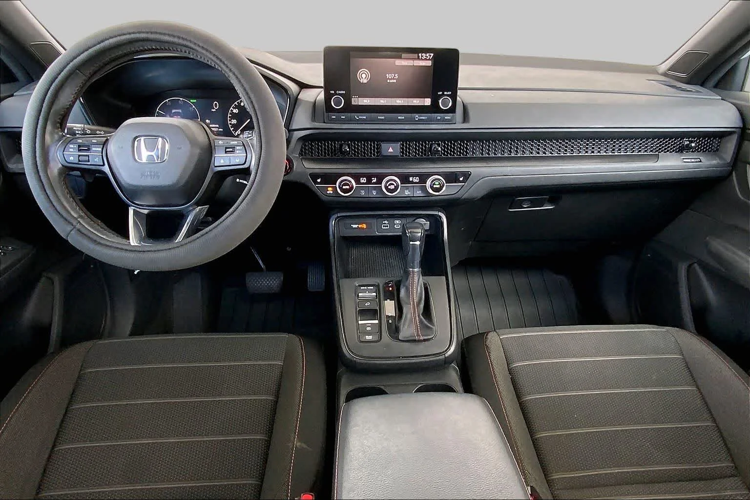 Used 2023 Platinum White Pearl Honda HYB AWD SPORT BD image 16