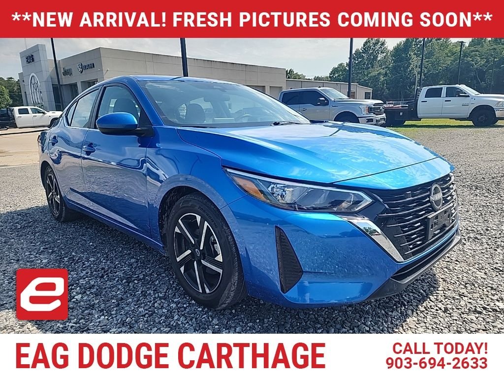 Used 2024 Blue Nissan SV image 1