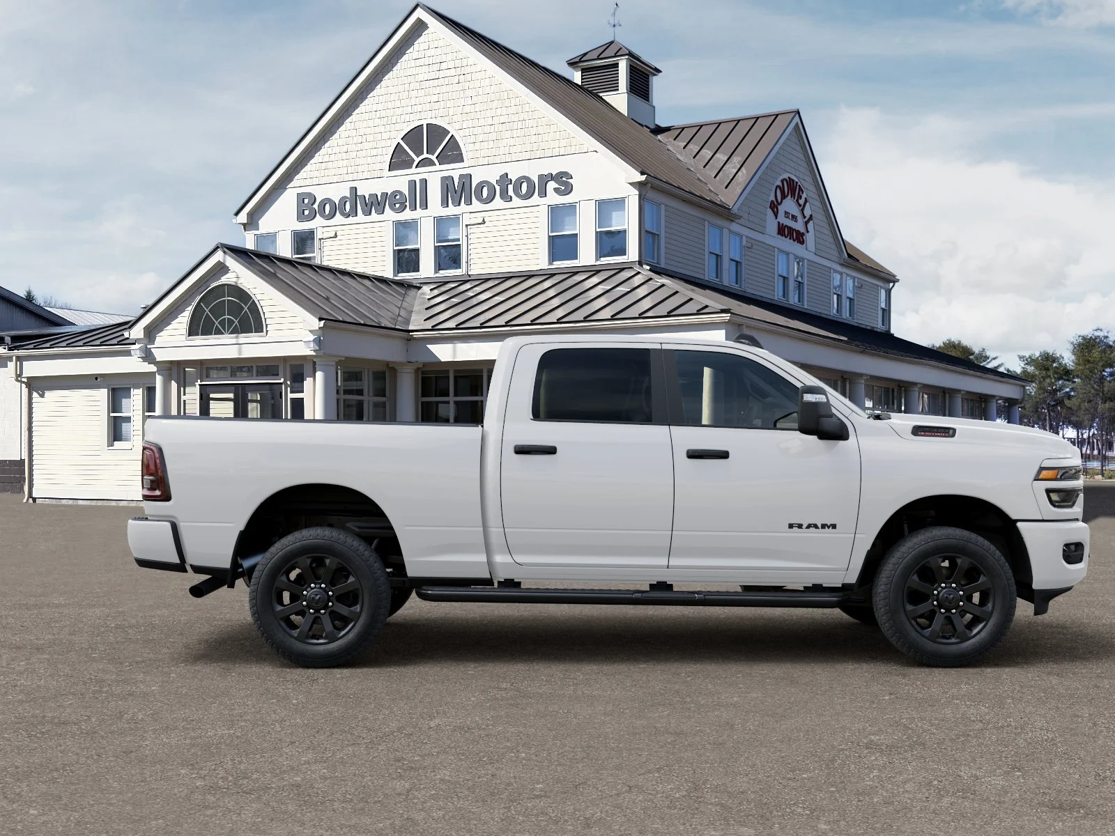 New 2026 Bright White Clearcoat RAM Big Horn Crew Cab 4x4 6