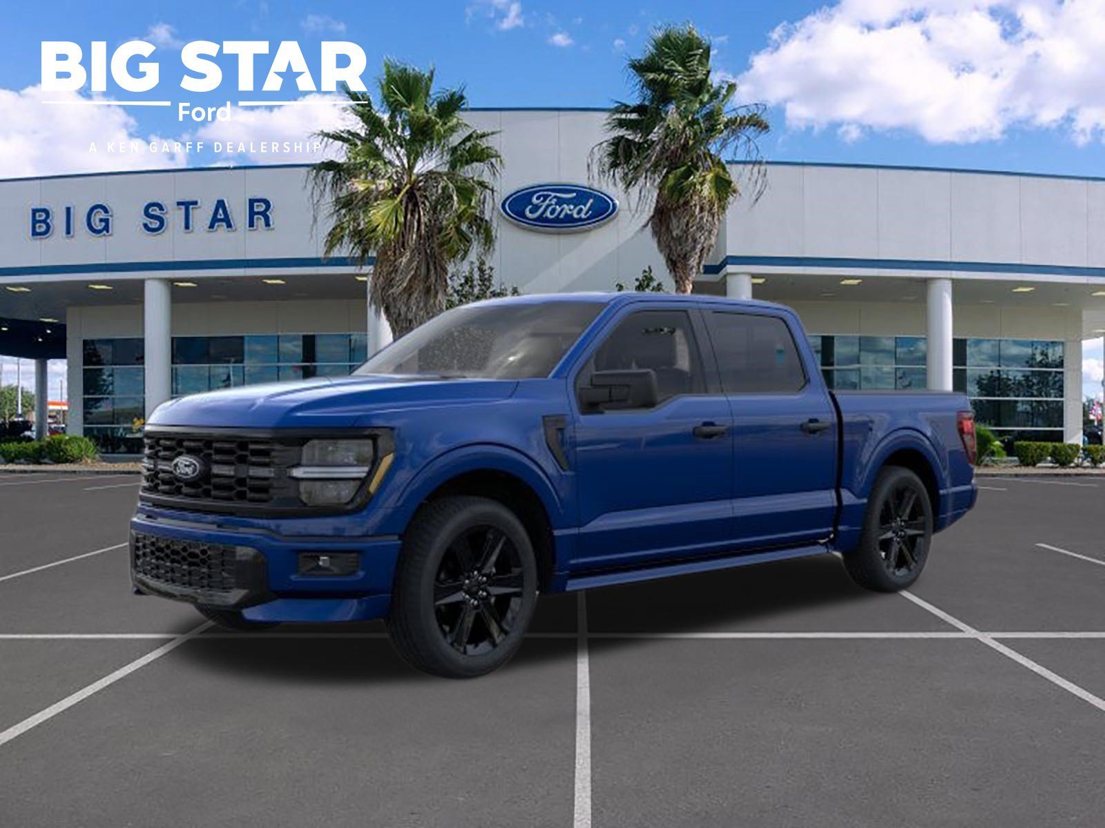 New 2026 Argon Blue Metallic Ford STX image 1