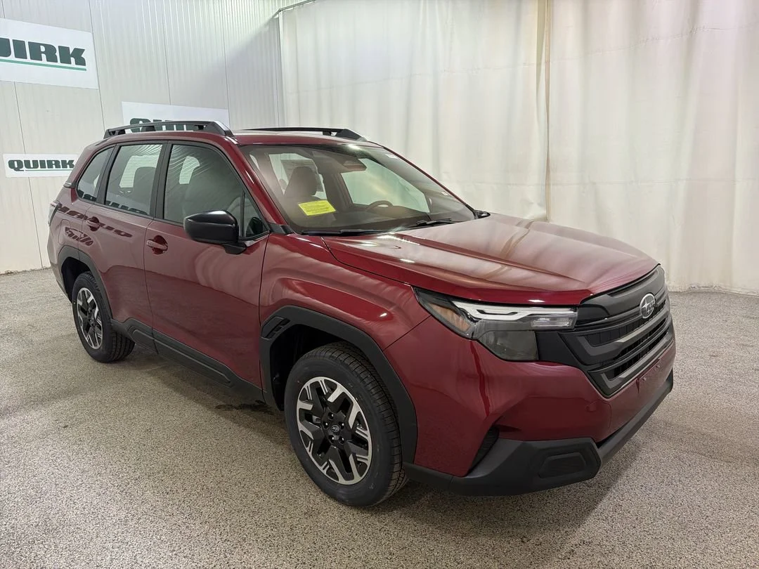 New 2026 Crimson Red Pearl Subaru BASE image 3