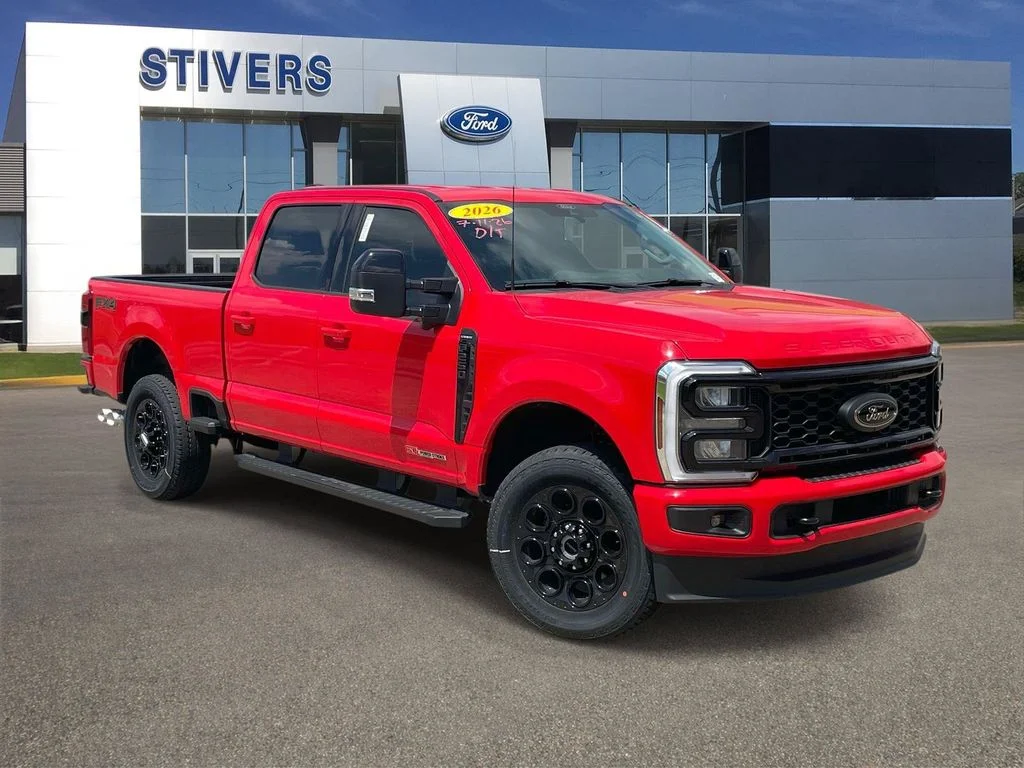 New 2026 Race Red Ford F-250® Lariat® image 1