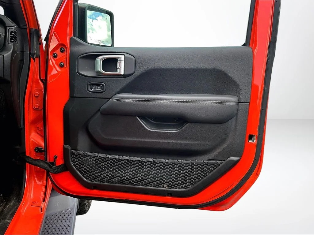 Used 2018 Orange Jeep Unlimited Sahara image 23