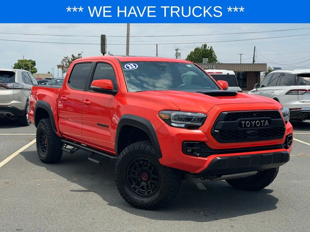 Used 2023 Orange Toyota TRD Pro image 1