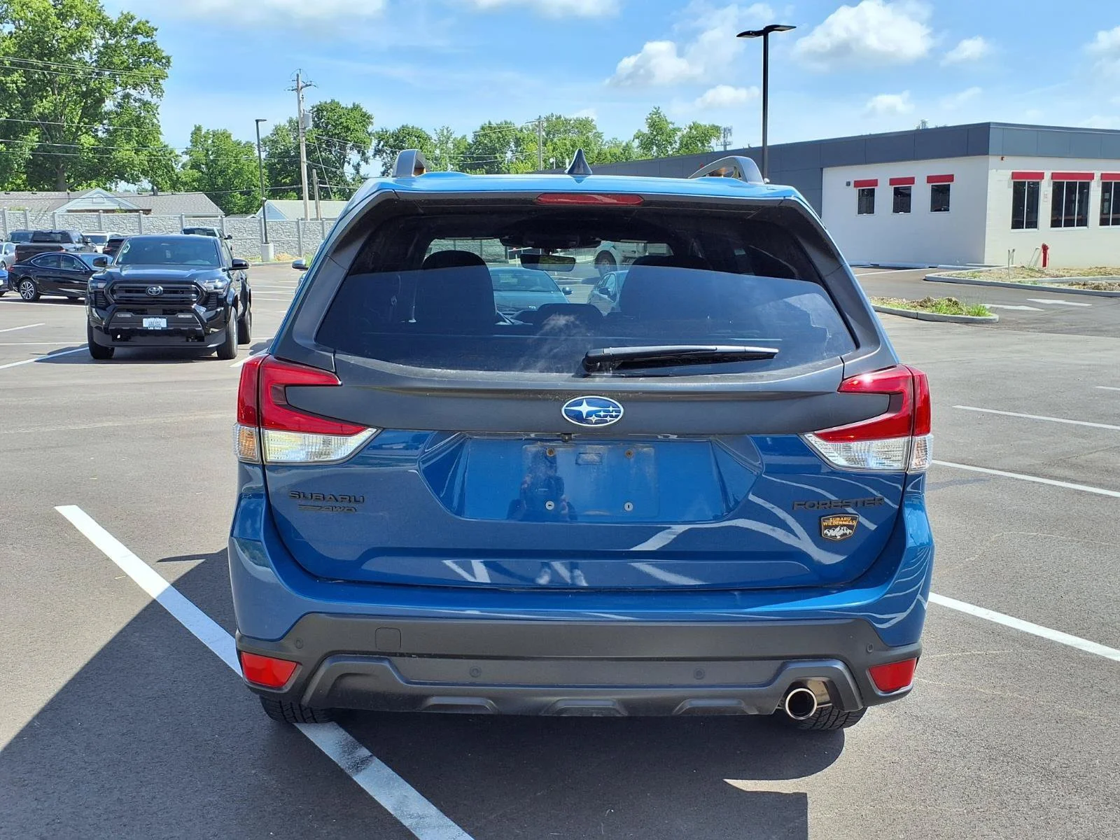 Used 2024 Geyser Blue Subaru Wilderness image 30